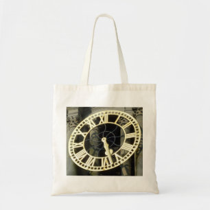 Stadhuis-klok. Cardiff, Wales, Verenigd Koninkrijk Tote Bag