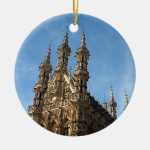 Stadhuis Leuven, België Keramisch Ornament