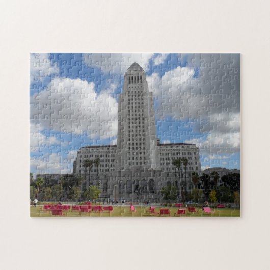 Stadhuis Los Angeles Legpuzzel (Horizontaal)