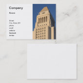 Stadhuis Los Angeles Visitekaartje (Voorkant / Achterkant)