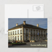 Stadhuis Luxemburg Briefkaart (Voorkant / Achterkant)