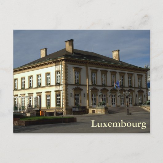 Stadhuis Luxemburg Briefkaart (Voorkant)