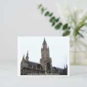 Stadhuis München Briefkaart (Staand voorkant)