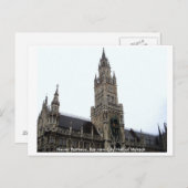 Stadhuis München Briefkaart (Voorkant / Achterkant)