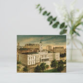  stadhuis New York Briefkaart (Staand voorkant)