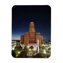 Stadhuis 's nachts magneet