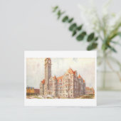Stadhuis Toronto Canada Vintage Briefkaart (Staand voorkant)