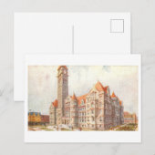 Stadhuis Toronto Canada Vintage Briefkaart (Voorkant / Achterkant)