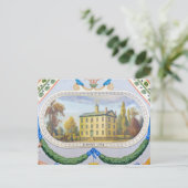 Stadhuis van Albany, 1754 Briefkaart (Staand voorkant)