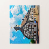 Stadhuis van Kelkheim Duitsland. Legpuzzel (Verticaal)