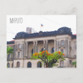 stadhuis van maputo briefkaart (Voorkant)