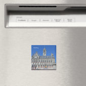 stadhuis van Middelburg, Nederland reis Magneet (Insitu (Vaatwasser))