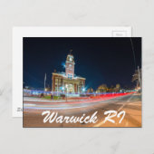 Stadhuis van Warwick Briefkaart (Voorkant / Achterkant)