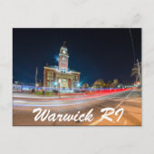 Stadhuis van Warwick Briefkaart (Voorkant)