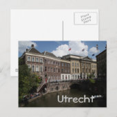 Stadhuisbrug, Utrecht Briefkaart (Voorkant / Achterkant)