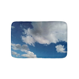 Stadia in de wolken badmat