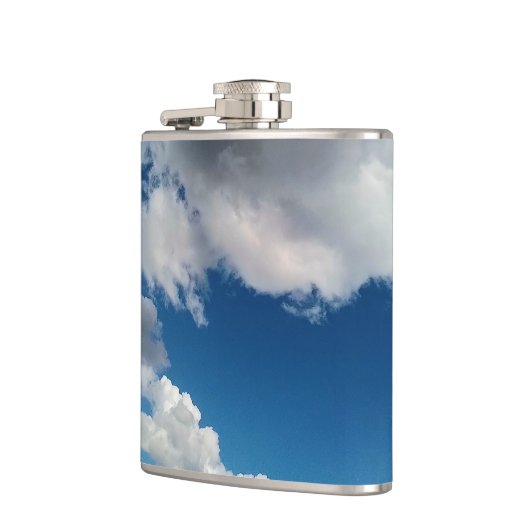 Stadia in de wolken heupfles (Links)