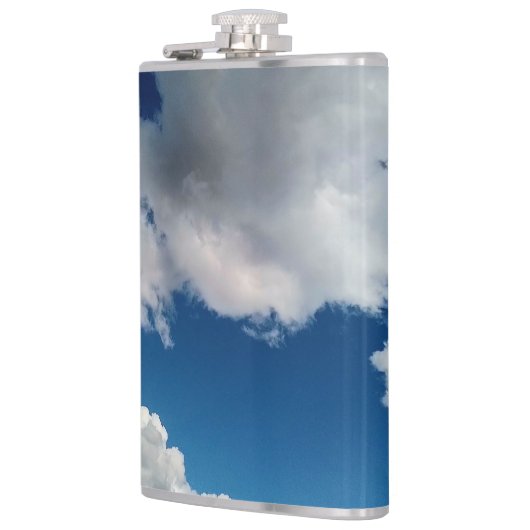 Stadia in de wolken heupfles (Links)