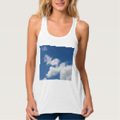 Stadia in de wolken tanktop (Voorkant)