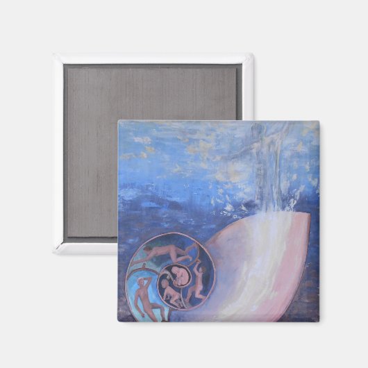 Stadia van Levensmagneet Magneet (Voorkant / Achterkant)