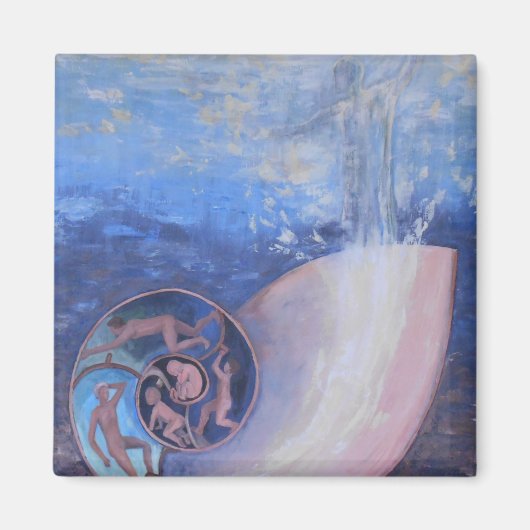 Stadia van Levensmagneet Magneet (Voorkant)