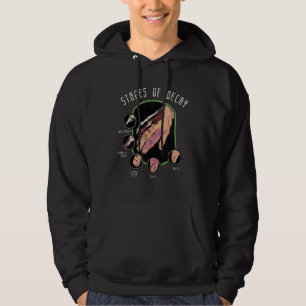 Stadia van verval Forensische Wetenschap Begrafeni Hoodie