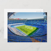 Stadion - Bleachers Briefkaart (Voorkant / Achterkant)