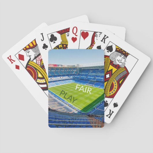 Stadion - Bleachers Pokerkaarten (Achterkant)