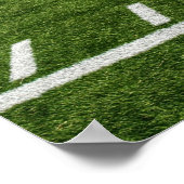 Stadion Veldlijn Horizon Poster (Hoek)