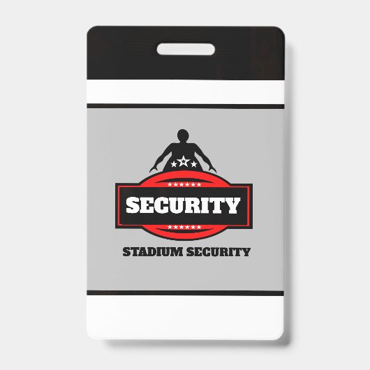 Stadionbeveiligingsbadge  badge (Voorzijde)
