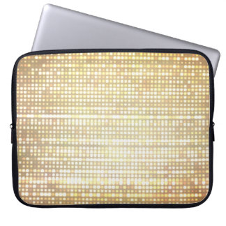Stadionlichten, abstracte neonachtergrond. laptop sleeve
