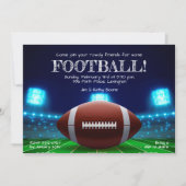 Stadionlichten Football Kaart (Voorkant)