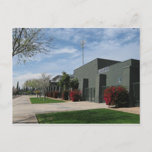 Stadium briefkaart Arizona Cactus League (Voorkant)