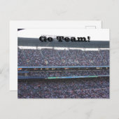 Stadium Crowd Briefkaart (Voorkant / Achterkant)