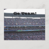 Stadium Crowd Briefkaart (Voorkant)