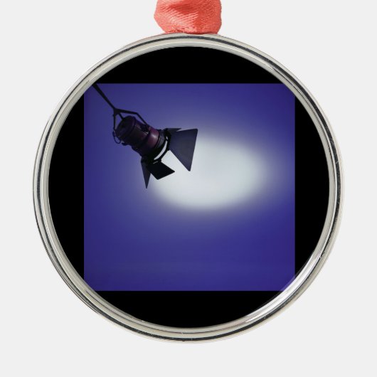 Stadium licht metalen ornament (Voorkant)