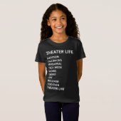 Stadium links rechtsgebied Funny Broadway Theater T-shirt (Voorkant volledig)