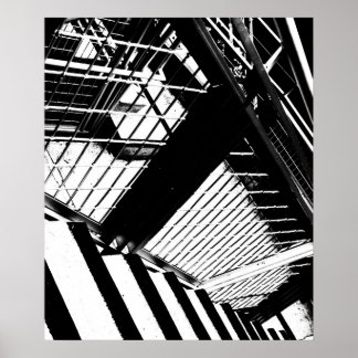 Stadium Stappen Poster