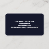 Stadiumverlichting Visitekaartje (Achterkant)