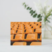 Stadiumzitting Briefkaart (Staand voorkant)