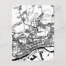Stadkaart van Rostov aan de Don, Rusland Briefkaart