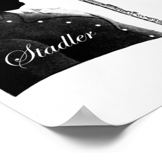 Stadler en Mozart Clarinet Poster (Hoek)