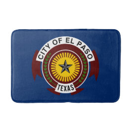 Stads vlag van El Paso (Texas) Badmat
