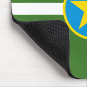 Stads vlag van Jackson (Mississippi) Muismat (Hoek)