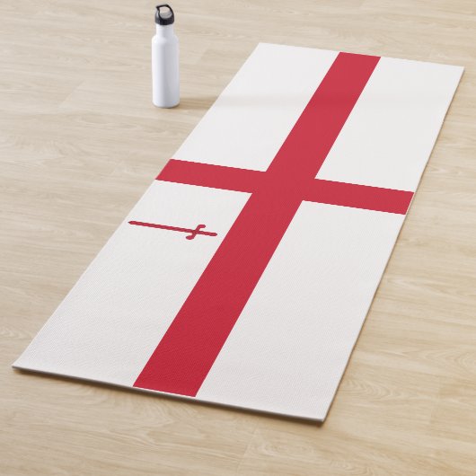 Stads vlag van Londen (Britse hoofdstad) Yogamat (In situ)