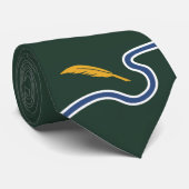 Stads vlag van Northampton (Massachusetts, VS) Stropdas (Opgerold)