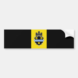 Stads vlag van Pittsburgh (Pennsylvania) Bumpersticker