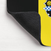 Stads vlag van Pittsburgh (Pennsylvania) Muismat (Hoek)