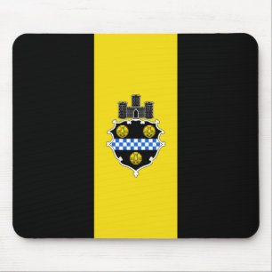 Stads vlag van Pittsburgh (Pennsylvania) Muismat