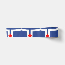 Stads vlag van Toronto (Canada) Satijnen Lint
